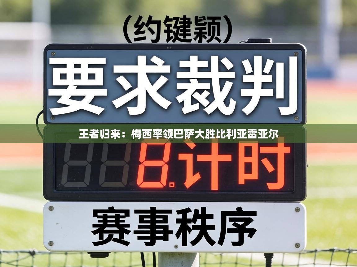 王者归来：梅西率领巴萨大胜比利亚雷亚尔  第1张