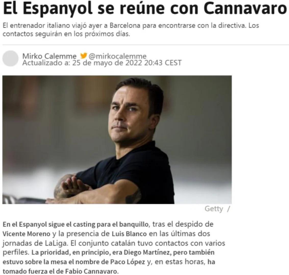 关于矛盾升级，卡纳瓦罗或将离开亚洲豪门转投国内的信息